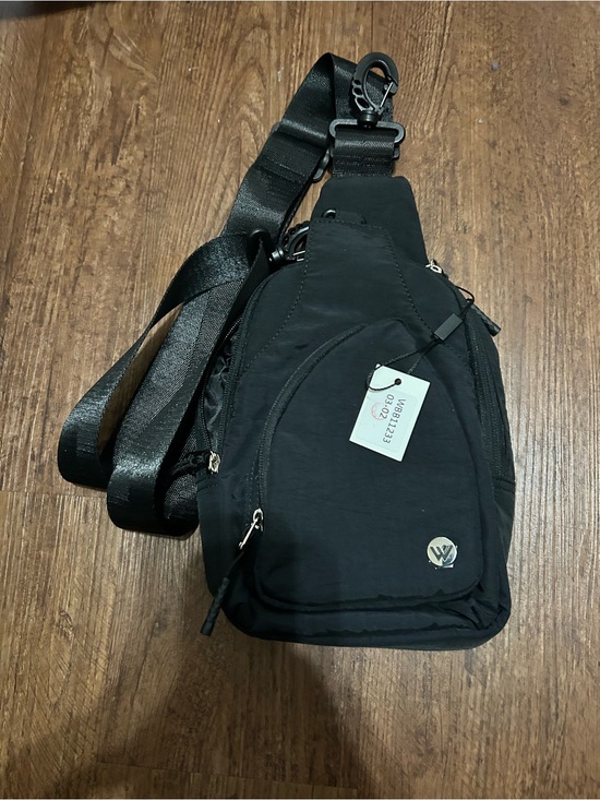 westbronco Other - Black Men's Sling Bag - Compact Crossbody Belt Bag